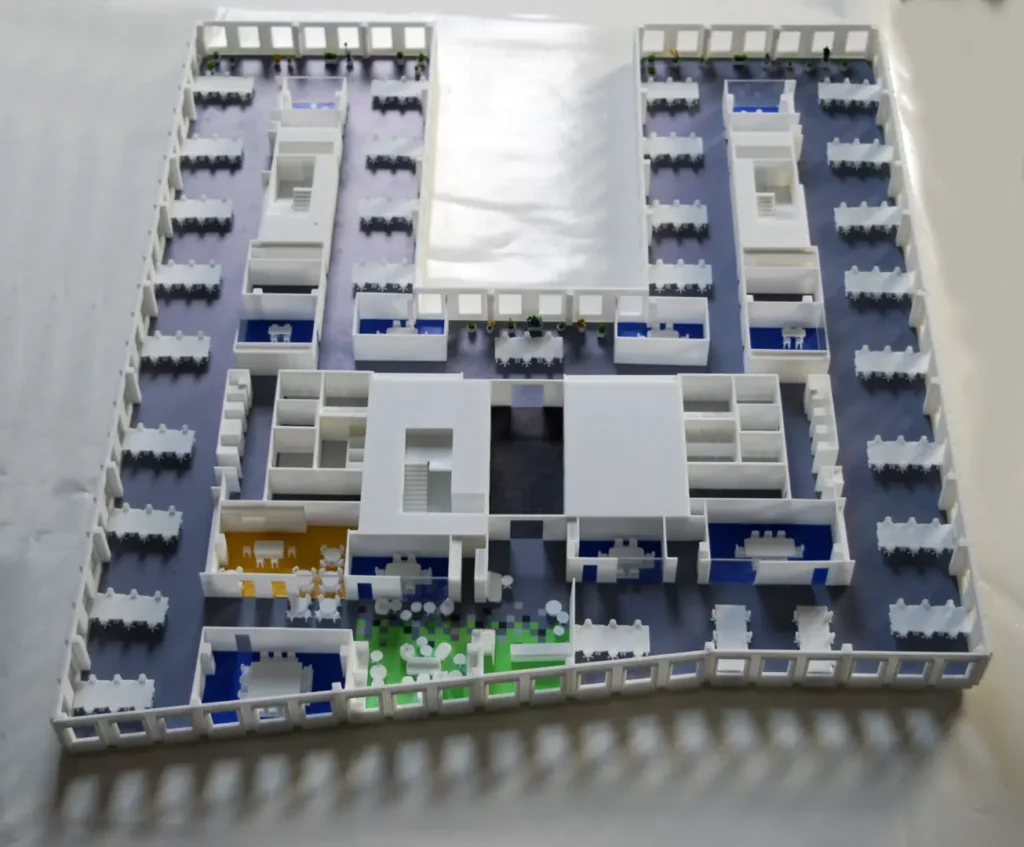 Makieta architektoczniczna Druk 3D (15) biurowiec