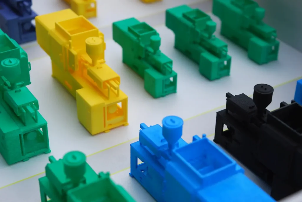 Makieta przemysłowa Druk 3D SLS (7) Wtryskarki