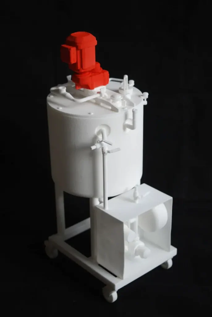 Makieta przemysłowa Druk 3D SLS (8) Mieszalnik